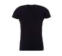 Bruno Banani Herren T-Shirt Infinity Rundhals Baumwolle Schwarz XXL