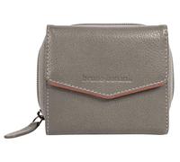 bruno banani Geldbörse Echt Leder Damen | Geldbörse, Portemonnaie, trendiges Accessoire, RFID-Schutz, praktische Fächeraufteilung grau | 022121