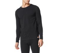 bruno banani Longsleeve Herren Rundhals Baumwolle schwarz, 8 (XXL)