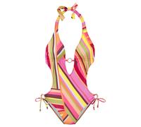 BRUNO BANANI Monokini Damen orange bedruckt Gr.34 Cup A/B