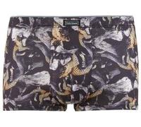 Bruno Banani Panthera Hipshorts Schwarz Muster Polyester Large Herren