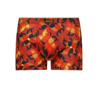 bruno banani Trunk Herren orange/rot Geprintet, M