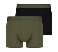 Bruno Banani Shorts Flowing, 2 Teile schwarz schwarz