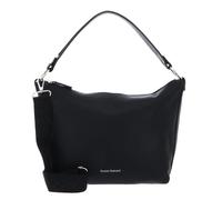 Schultertasche BRUNO BANANI "Amalfi", Damen, Gr. B/H/T: 26cm x 23cm x 10cm, schwarz, Lederimitat, Taschen, Handtasche Damen Tasche Schulterriemen (12721947-0) schwarz