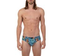 bruno banani Slip Herren grün Geprintet, 8 (XXL)