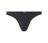 Bruno banani String Check Line 2.0 Gr. M - Karomuster Schwarz - Bequeme Herren Unterhose mit Elastischem Bund - Atmungsaktiv & Hautfreundlich - Sportlich & Körpernah