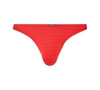 Bruno Banani Herren-String Tanga Check Line 2.0 Rot Karo 1070 Größe XX-Large