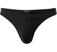 bruno banani String Herren Mikrofaser schwarz, 6 (L)