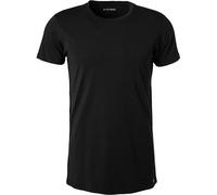 Bruno Banani Herren Shirt Infinity Unterhemd, Schwarz (Schwarz 007), L EU