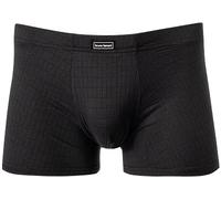 bruno banani Herren Short Check Line 2.0 Boxershorts, Schwarz (Schwarz Karo 125), Large (Herstellergröße: L)