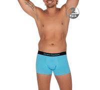 bruno banani - Flowing - Retro Short/Pant - 2er Pack (XXL Blau/schwarz)