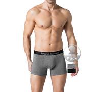 bruno banani Trunks Herren Baumwolle grau, 8 (XXL)