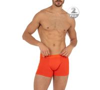 bruno banani Trunks Herren Baumwolle orange, 8 (XXL)