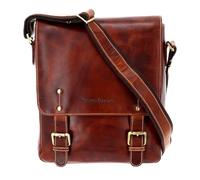 Bruno Banani Umhängetasche Jupiter Cognac echt Leder Herren, Damen - 020248