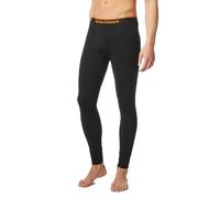 Bruno Banani Lange Unterhose Longpant Warm Up, Cotton Stretch, Logobund, Einfarbig für Herren - 2XL