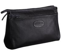 Bruno Banani Wash_bag_2 C 320.837 Unisex-Erwachsene Handgelenkstaschen 31x20x9 cm (B x H x T), Schwarz (schwarz)
