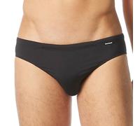 Bruno Banani Badehose Herren Wave Line 2.0 mit seitlicher Logoprägung M Schwarz