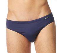 Badeslip BRUNO BANANI "Mini Wave Line 2.0 Swim", Herren, Gr. XXL (8), N-Gr, blau (marine), Elasthan, Polyamid, unifarben, Badehosen, mit seitlicher Logoprägung (60005019-XXL) marine