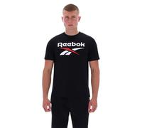 REEBOK T-SHIRT BRUNO BIG LOGO CREW NECK SS TEE US:M Schwarz
