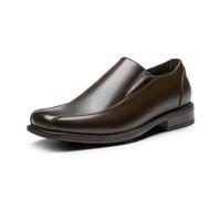 Bruno Marc Herren Mokassin Anzugschuhe Slip on Business Schuhe Slipper,Size 49.5,Dunkel/Braun,STATE-01
