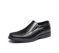 Bruno Marc Herren Mokassin Anzugschuhe Slipper Slip on Business Schuhe,Size 39,Schwarz,CAMBRIDGE-05
