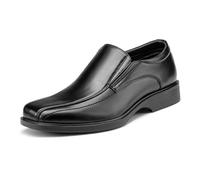 Bruno Marc Herren Mokassin Anzugschuhe Slipper Slip on Business Schuhe,Size 41.5,Schwarz,CAMBRIDGE-05