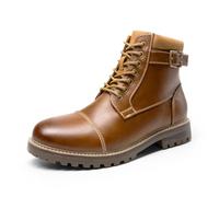 Bruno Marc Herren Motorrad Stiefel Biker Boots,Size 42,Braun