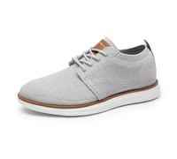Bruno Marc Herren Sneaker Mesh Sneakers Oxfords Leichte Schuhe Atmungsaktives Obermaterial Memory Foam Insole Leichte Außensohle,Size 47,Grau,GRAND-01