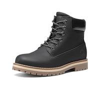 Bruno Marc Winterschuhe Herren Winterstiefel Jungs Warm Gefüttert Schneestiefel Kurzschaft Stiefeletten Arbeit Stiefel Winter Outdoor Trekking Wander Schuhe,Size 41,Schwarz Mesh,SBSB226M-1