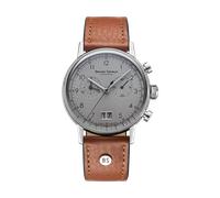 Bruno Söhnle -Bergamo Herrenuhr Braun Grau Datum Chronograph Saphirglas Quarz 39mm- 17-13237-831