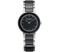 Bruno Söhnle -Algebra Damenuhr Schwarz Saphirglas Quarz 30mm- 17-73102-750