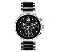 Bruno Söhnle Damen Analog Quarz Uhr mit Keramik Armband 17-73134-752