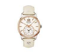 Bruno Söhnle Damen-Armbanduhr Atrium Lady GMT Analog Quarz Leder 17-63154-241