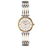 BRUNO SÖHNLE UHRENATELIER GLASHÜTTE/SA Damen Analog Quarz Uhr mit Edelstahl beschichtet Armband 17-23103-242