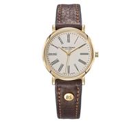 Bruno Söhnle -Nabucco Damenuhr Braun Gold Quarz Saphirglas 28mm- 17-33045-137