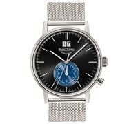 Bruno Söhnle Glashütte Herren Uhr 17-13180-740 Stuttgart GMT Edelstahl