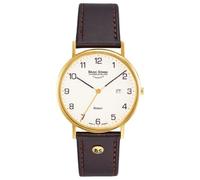Bruno Söhnle Herren Analog Quarz Uhr mit Leder Armband 17-33105-921