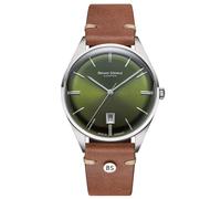 Bruno Söhnle -Merano Herrenuhr Braun Grün Quarz Saphirglas 40mm- 17-13232-441