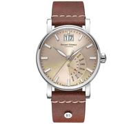 Bruno Söhnle -Pesaro I Herrenuhr Braun Silber Quarz Saphirglas 43mm- 17-13073-841