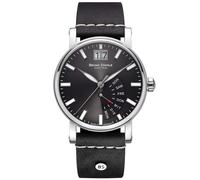 Bruno Söhnle -Pesaro I Herrenuhr Schwarz Silber Quarz Saphirglas 43mm- 17-13073-743