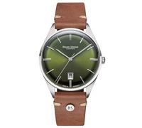 Bruno Söhnle Herren Armbanduhr Merano 17-33232-241 Lederband steingrau