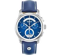 Bruno Söhnle Unisex Analog Quarz Uhr mit Kalbsleder Armband 17-13117-341