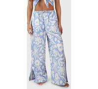 BRUNOTTI Damen Hose Catalin Women Pants (2512140321) S Floral Swirl Bluebell