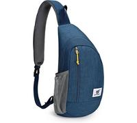 Brusttasche Crossbody RFID Schutz Anti Diebstahl 10 x 5 x 2 cm Blau