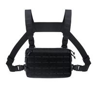 Brusttasche Für Männer - Verstellbarer Wasserdichter Brustgurt Für Die Jagd | Reisezubehör Für Flüssigkeitsspeicher Bergcamping Wandern Outdoor Aktivitäten