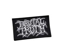 Brutal Truth, Death Metal, Grindcore, Obituary, Death, Impetigo, Carcass, Six Feet Under Napalm, nyktophobische Stickerei, zum Aufbügeln