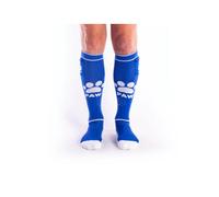 BRUTUS PUPPY Party Socks w. Pockets Blue/White