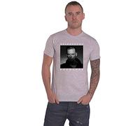 Bryan Adams T Shirt Reckless Logo Nue offiziell Herren Grau
