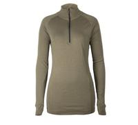 Brynje Lady Arctic Double Zip-Polo mit 3/4 Kragen Olive Olive XXL