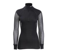 Brynje Lady Wool Thermo Zip-Polo Black Black XL